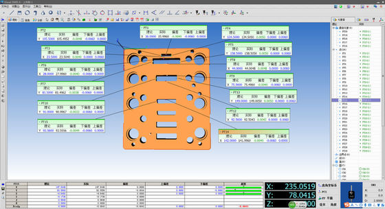 Digitale CMM Gecoördineerde het Meten Multifunctionele Machine Hoge Precisie
