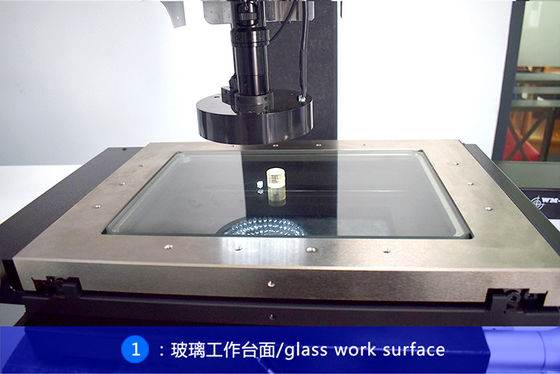 Optical Laboratory CNC Vision Measuring System Manual 2D 3um High Precision