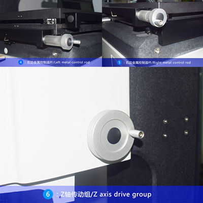 Máy đo tọa độ thủ công tự động, thiết bị đo lường quang học chính xác
