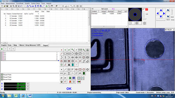 Manual 2D Measuring Machine with 3um Accuracy